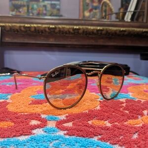 Ray-ban Round Double Bridge Sunglasses